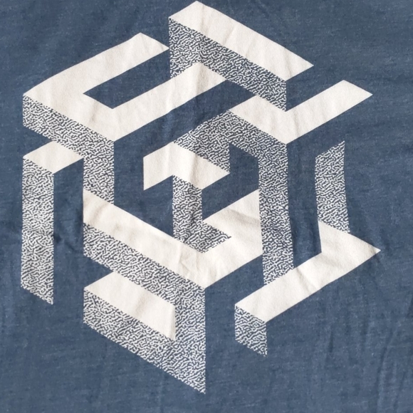 Cotton Bureau graphic tee - Hexagon Sun - Picture 2 of 5